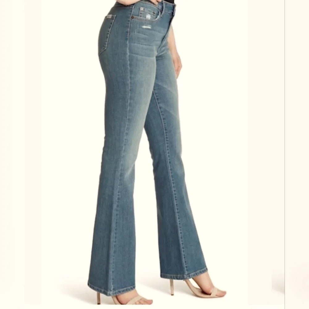 Ella Moss By Anthropologie High-Rise Flare Jean Sierra Size 30